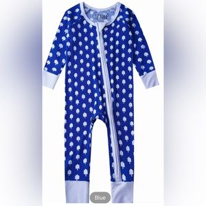 bamboo sleeper with fold-over hands and feet